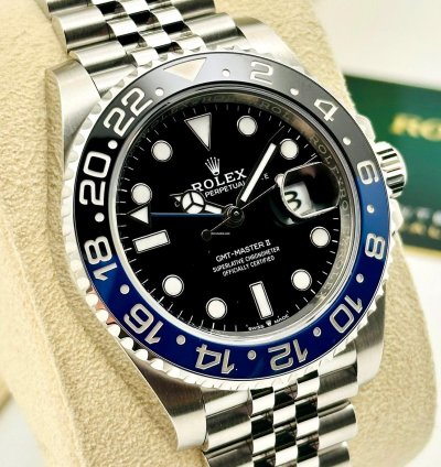 Rolex Gmt-master Ii Gmt-master Ii 126710blnr Batman