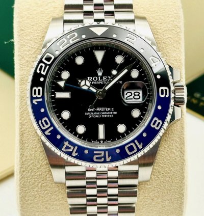 Rolex Gmt-master Ii Gmt-master Ii 126710blnr Batman