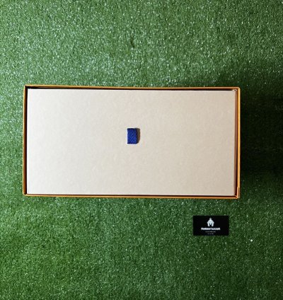 Lv Trainer Sneaker Monogram Denim White Blue