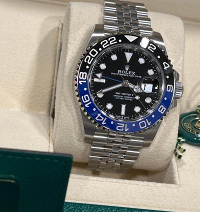 Rolex Gmt-master Ii Ii-batgirl-2024 New-full Set