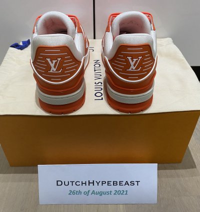 Lv Trainer Sneakers By Virgil Abloh - Uk6 Us7 Eu40 5