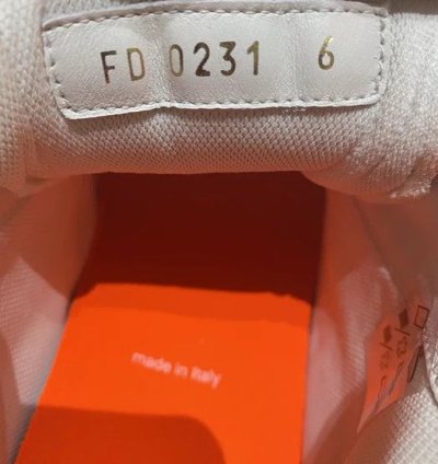 Lv Trainer Sneakers By Virgil Abloh - Uk6 Us7 Eu40 5