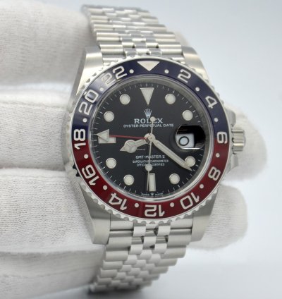Rolex Gmt-master Ii Jubile Bracelet Pepsi 126710blro