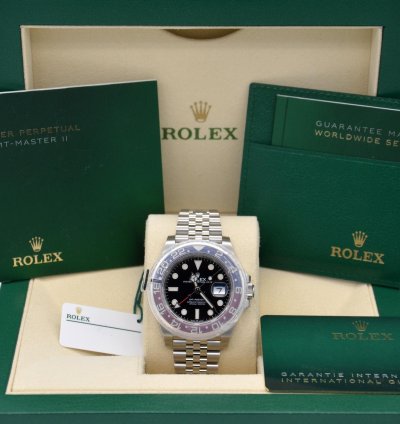 Rolex Gmt-master Ii Jubile Bracelet Pepsi 126710blro