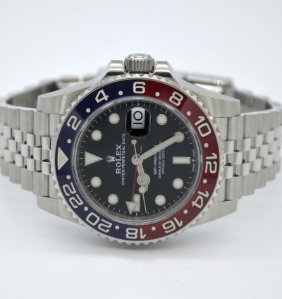 Rolex Gmt-master Ii Jubile Bracelet Pepsi 126710blro