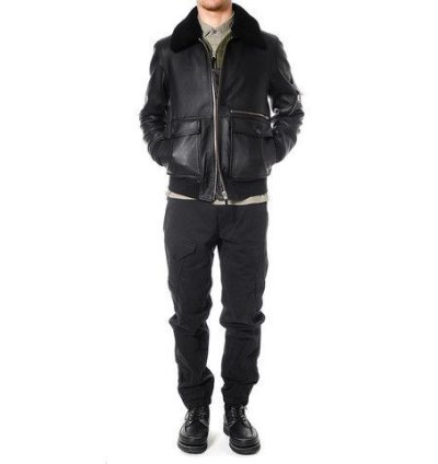 2014 Leather Flight Jacket