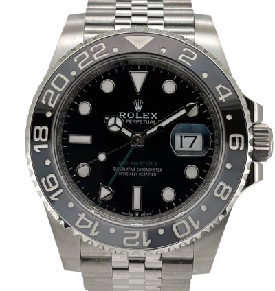 Rolex Gmt-master Ii Jubilee 126710 Grnr Bruce Wayne Mai Indossato New 02 2025 Italia Full Set