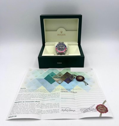 Rolex Gmt-master Ii Ll Nos New Old Stock Stickers 2007