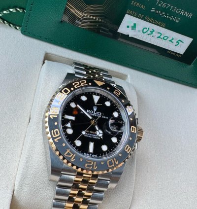 Rolex Gmt-master Ii Neu 2025 First Buyer Invoice