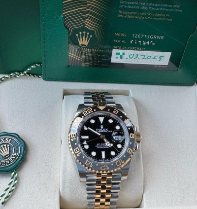 Rolex Gmt-master Ii Neu 2025 First Buyer Invoice