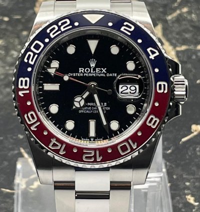 Rolex Gmt-master Ii New - 126710blro-0002 - Pepsi - Oyster