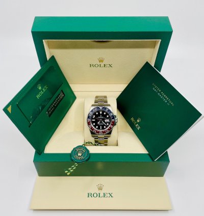 Rolex Gmt-master Ii New - 126710blro-0002 - Pepsi - Oyster
