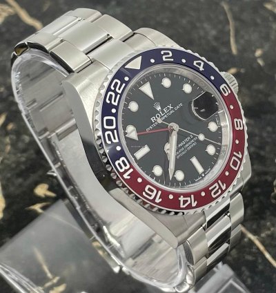 Rolex Gmt-master Ii New - 126710blro-0002 - Pepsi - Oyster