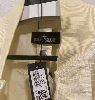 40713 Bomber Jacket Distorted Ripstop Organza-tc