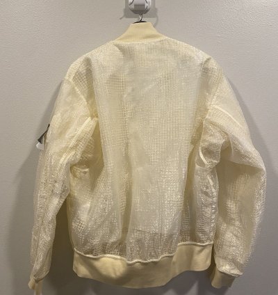 40713 Bomber Jacket Distorted Ripstop Organza-tc