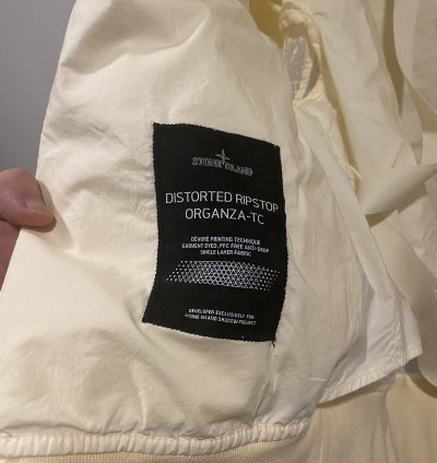 40713 Bomber Jacket Distorted Ripstop Organza-tc