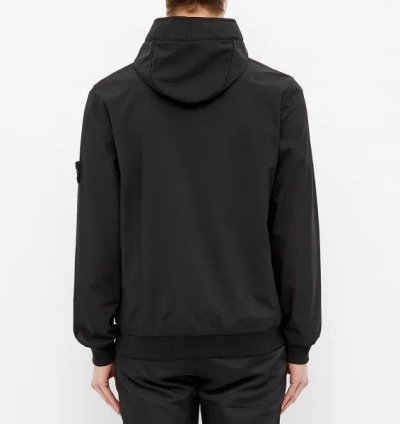 40927 Stone Island Lightweight Soft Shell- Hooded Jacket