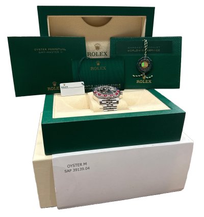 Rolex Gmt-master Ii New 2024 Papers Rolex Gmt-master Ii 126710 Blro Pepsi Red Jubilee Blue 40mm Box