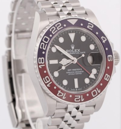 Rolex Gmt-master Ii New 2024 Papers Rolex Gmt-master Ii 126710 Blro Pepsi Red Jubilee Blue 40mm Box