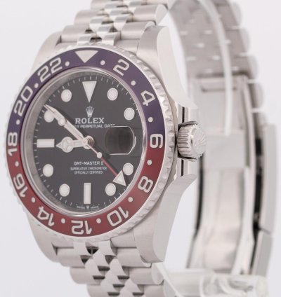 Rolex Gmt-master Ii New 2024 Papers Rolex Gmt-master Ii 126710 Blro Pepsi Red Jubilee Blue 40mm Box