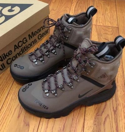 Nike Acg Air Zoom Gaiadome Gore-tex Trails End Brown