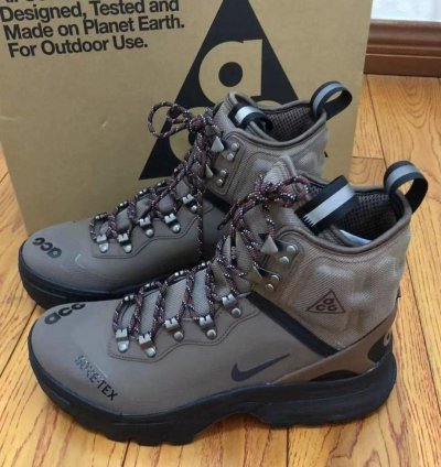 Nike Acg Air Zoom Gaiadome Gore-tex Trails End Brown