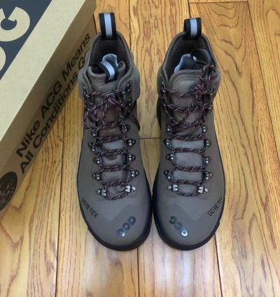 Nike Acg Air Zoom Gaiadome Gore-tex Trails End Brown