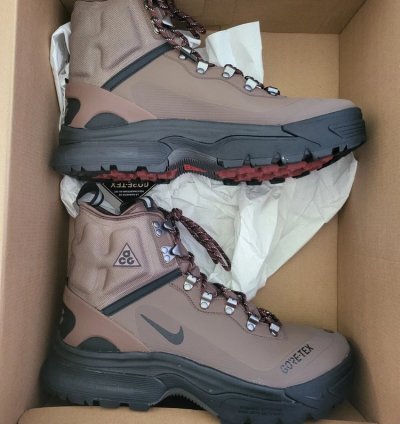 Nike Acg Air Zoom Gaiadome Gore-tex Trails End Brown