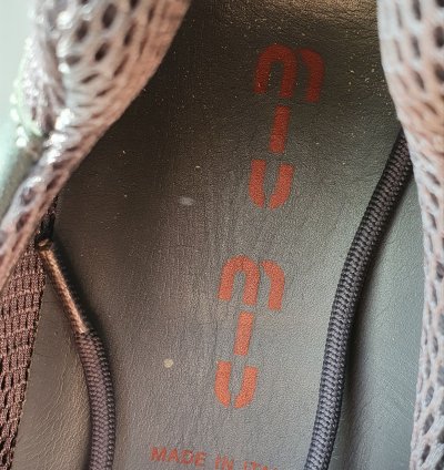 Miu Miu Vintage Spike Sneakers