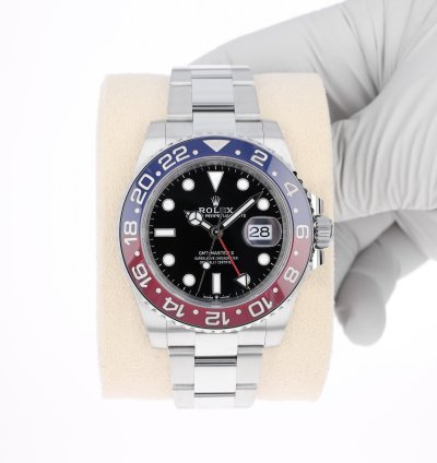 Rolex Gmt-master Ii New 2025 126710blro Pepsi Oyster Steel 40 Mm