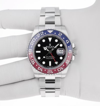 Rolex Gmt-master Ii New 2025 126710blro Pepsi Oyster Steel 40 Mm