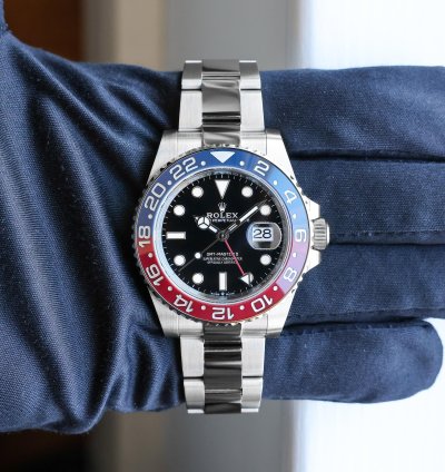 Rolex Gmt-master Ii New 2025 126710blro Pepsi Oyster Steel 40 Mm