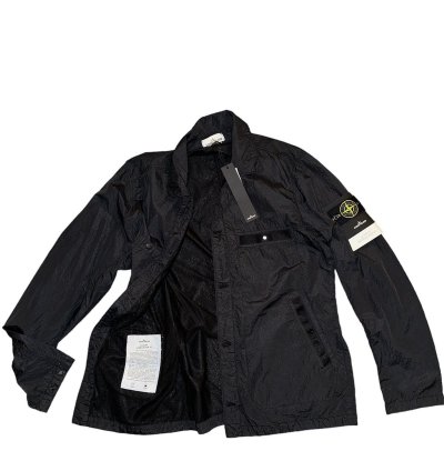 650 Stone Island Nylon Seersucker-tc Jacket Si Nylon Jacket