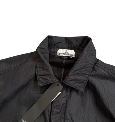 650 Stone Island Nylon Seersucker-tc Jacket Si Nylon Jacket