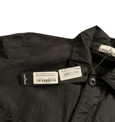 650 Stone Island Nylon Seersucker-tc Jacket Si Nylon Jacket