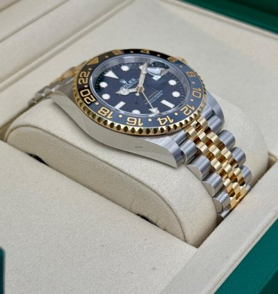 Rolex Gmt-master Ii New 2025 Gmt-master Ii 40mm 126713grnr Two-tone Jubilee Black Dial