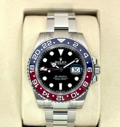 Rolex Gmt-master Ii New 2025 Gmt-master Ii Pepsi 40mm 126710blro Oyster