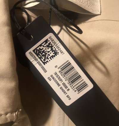 703f1 Stone Island Ghost Piece Ventile