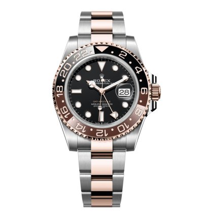 Rolex Gmt-master Ii New 2025 Rootbeer 126711chnr Two Tone Rose Gold Ceramic Bezel