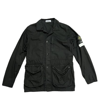 750 Stone Island Canvas 3 Pocket Tela Smerigliata Jacket