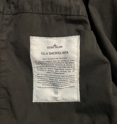 750 Stone Island Canvas 3 Pocket Tela Smerigliata Jacket