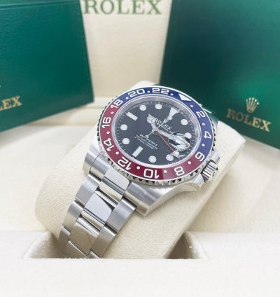 Rolex Gmt-master Ii New Gmt-master Ii 126710blro Pepsi Oyster Bracelet 40mm Stainless Steel
