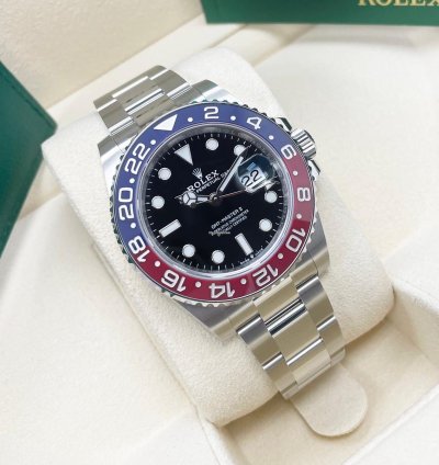Rolex Gmt-master Ii New Gmt-master Ii 126710blro Pepsi Oyster Bracelet 40mm Stainless Steel