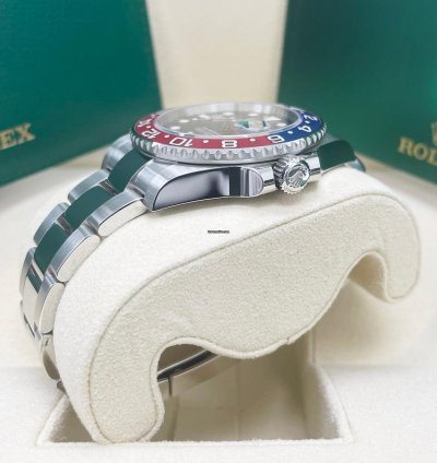Rolex Gmt-master Ii New Gmt-master Ii 126710blro Pepsi Oyster Bracelet 40mm Stainless Steel