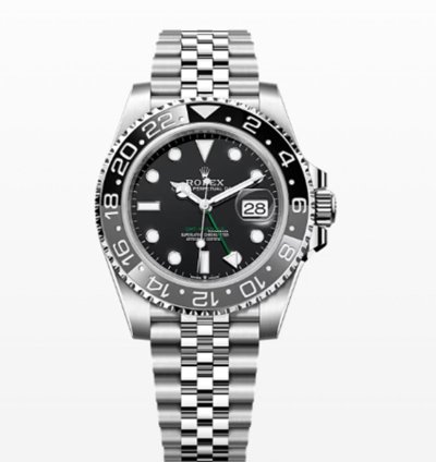 Rolex Gmt-master Ii New Gmt-master Ii 126710grnr Black Bruce Wayne Stainless Steel Jubilee Bracelet 2024