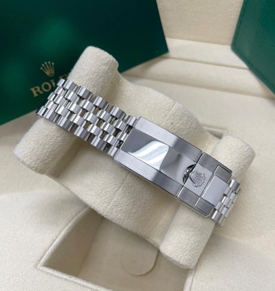 Rolex Gmt-master Ii New Gmt-master Ii 126710grnr Black Bruce Wayne Stainless Steel Jubilee Bracelet 2024