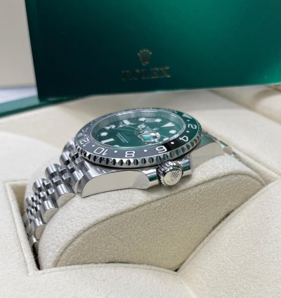 Rolex Gmt-master Ii New Gmt-master Ii 126710grnr Black Bruce Wayne Stainless Steel Jubilee Bracelet 2024