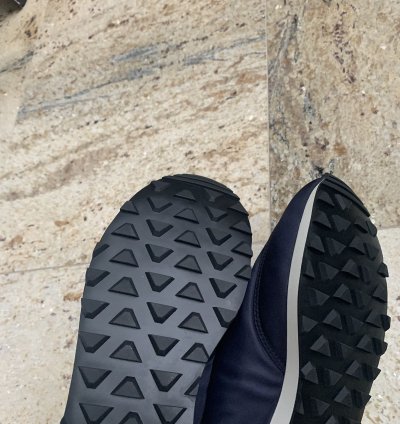 Navy Low Top Trainer