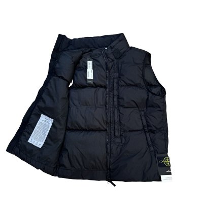 900 Stone Island Crinkle Reps Down Gilet Stone Island Vest