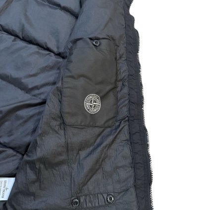 900 Stone Island Crinkle Reps Down Gilet Stone Island Vest